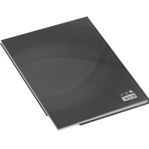 Notizbuch A4, Hardcover kariert 96 Blatt schwarz RNK 46514 (4002871465144)