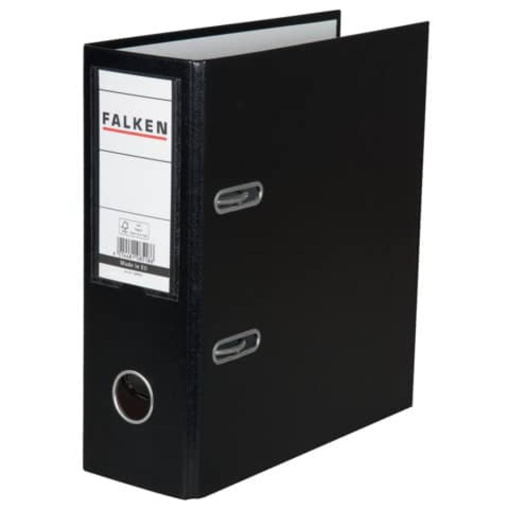 Ordner A5 hoch 80mm PP-Folie schwarz Falken 11285616 (4014481085186)