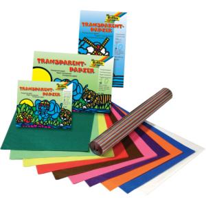 Transparentpapier Heft 14x20 cm 42 g qm 10 Blatt FOLIA 800 (4001868008005)