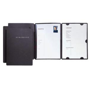Bewerbungsset Select schwarze 3-teilig Klemmschiene und Halbmondstanzung 3 Stück PAGNA 22016-04 (4013951010871)