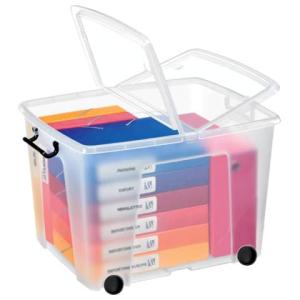 Mehrzweck-Box 75 Liter mit Rollen STRATA 2006760110 (5021711042832)