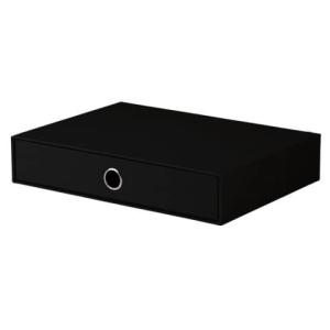 Schubladenbox SOHO einzel Schublade für A4, schwarz RÖSSLER 1524452700 (4014969257920)