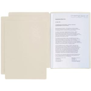 Präsentationsmappe Star A4, 2-tlg. beige PAGNA 22008 09 (4013951007673)