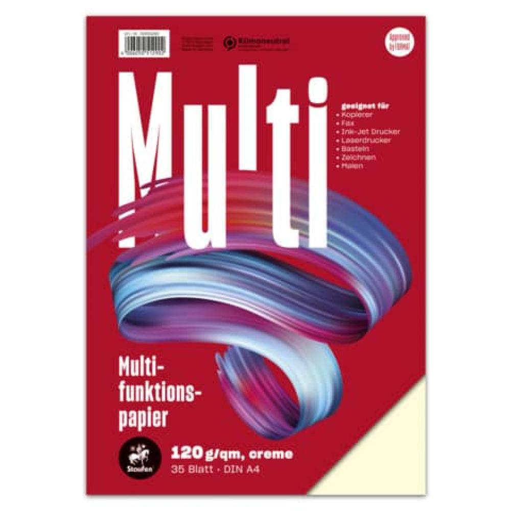 Staufen Kopierpapier Creme Din A4 120 G/qm 35 Blatt 734051290 (4006050512902)