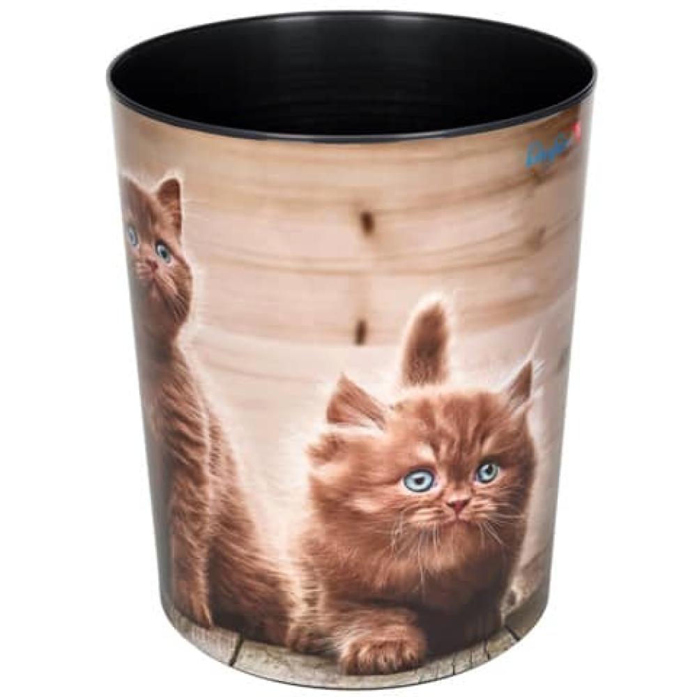 Papierkorb 13 L Kätzchen LÄUFER 26661 (4006677266615)