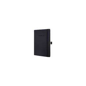 Notizbuch Conceptum ca. A5, kariert 194 Seiten schwarz Softcover SIGEL CO320 (4004360836794)