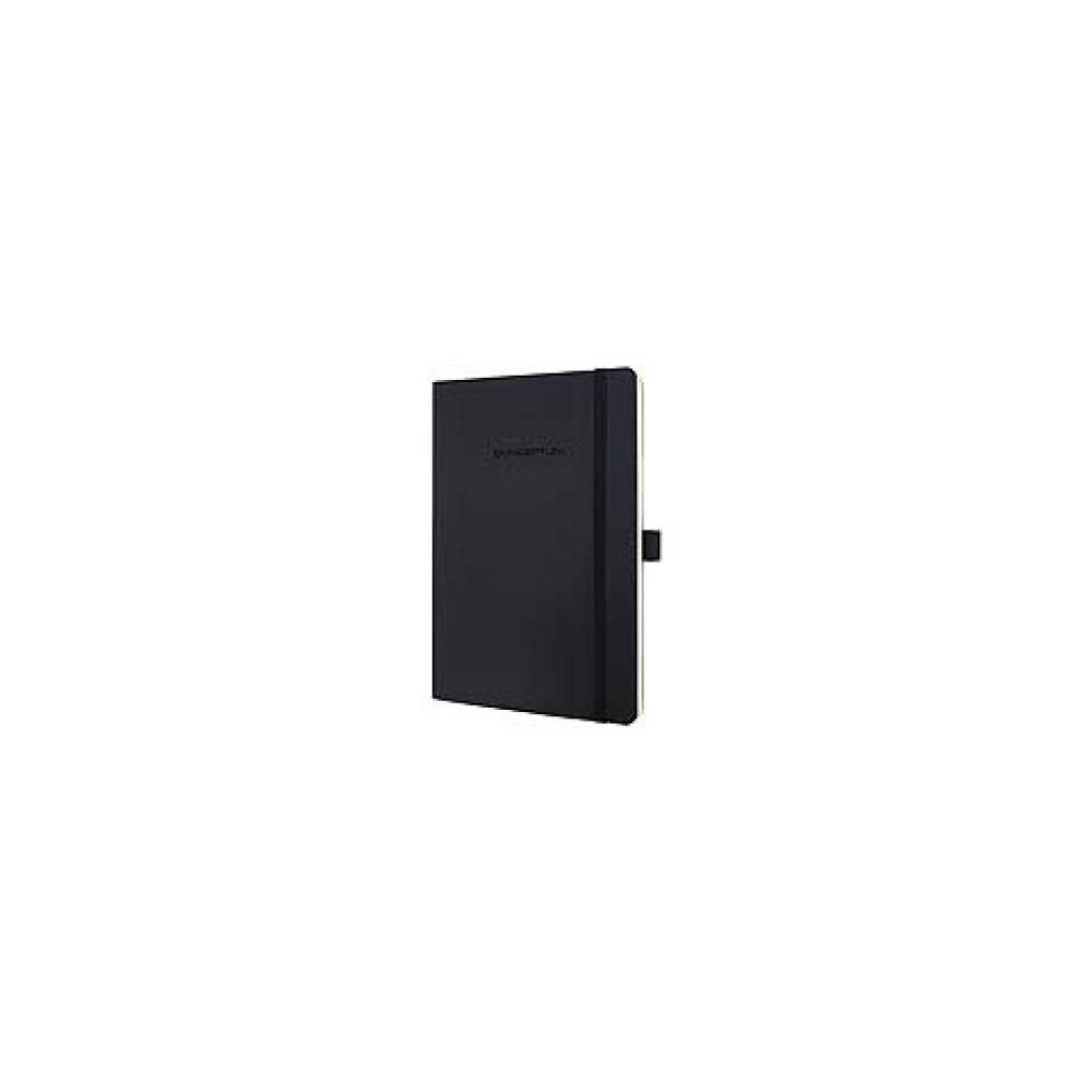 Notizbuch Conceptum ca. A5, kariert 194 Seiten schwarz Softcover SIGEL CO320 (4004360836794)