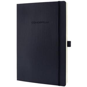 Notizbuch Conceptum ca. A4, kariert 194 Seiten schwarz Softcover SIGEL CO310 (4004360836855)