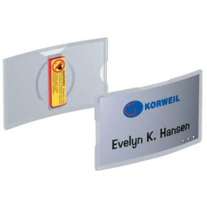 Namensschilder KONVEX, mit Magnet, 75 x 40 mm DURABLE 8123-19 (4005546889290)