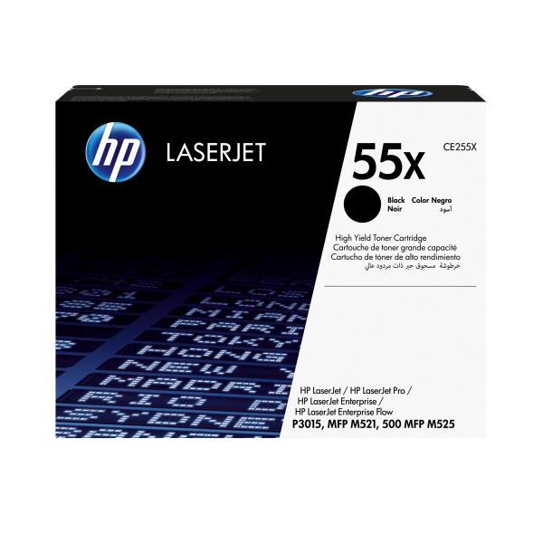 Toner 55X für LaserJet Pro MFP M521dn, schwarz hp CE255X (0884420133704)