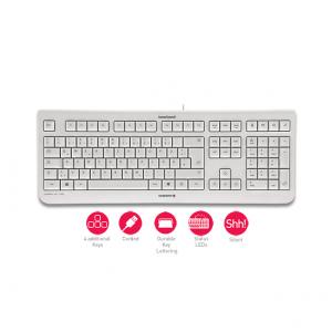 Cherry Kc 1000 Tastatur Kabelgebunden Grau JK-0800DE-0 (4025112081309)