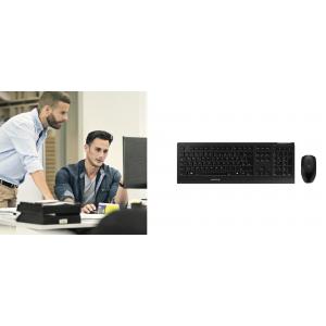 Cherry B.unlimited 3.0 Tastatur-maus-set Kabellos Schwarz JD-0410DE-2 (4025112086731)