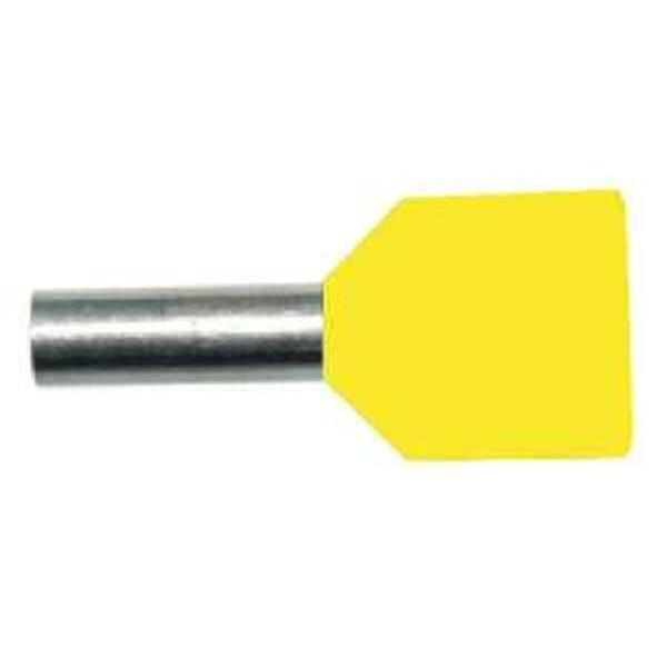 Aderendh.doppelt 2 x 6,0mm² PROTEC.CLASS Aderendh³lsen mm? gelb PAEH 600D/14 (4016705110940)