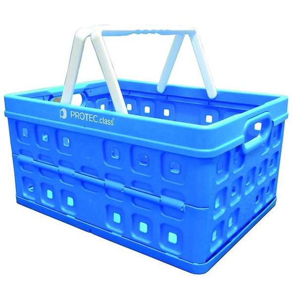 Klappbox 32 Liter mit 2 Griffen PROTEC.CLASS blau PKLABO 2 (4016705137114)