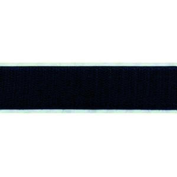 Klett 20 mm selbstkl. Haken 25m PROTEC.CLASS Klettband sw PKLETH25 (4016705154166)