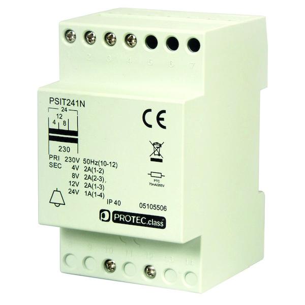 Sicherheitstransform 4/8/12/24V PROTEC.CLASS 2/2/2/1A PSIT241N (4016705155064)