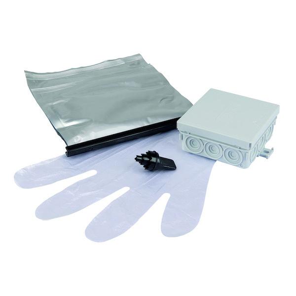 PIP68Set 85*85 IP68 BOX 85*85*37mm PROTEC.CLASS Gießharz-Set (4016705157457)