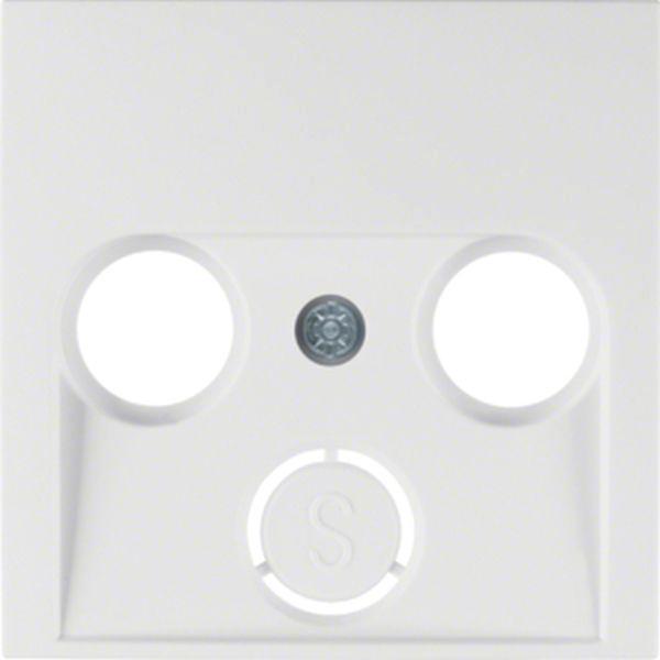 Z-Stk Antennen 2- 3Loch pwg BERKER Zentralst³ck f³r Antennen-Steckdose 12038989 (4011334279167)