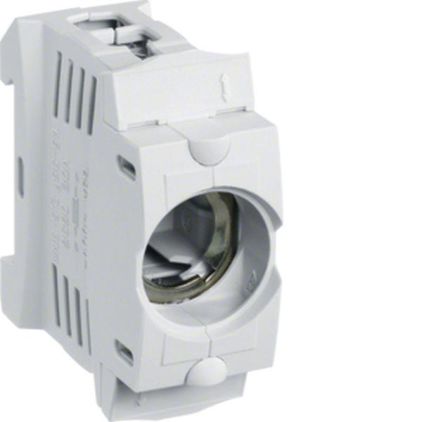 Sicherungssockel D02 E18 63A 1pol HAGER 1X63A SICHERUNGSUNTERTEIL LD043 (3250614040030)