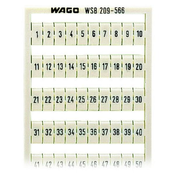 WAAGERECHT WSB BEZEICHNUNG 1-5 WAGO 1-50(2X) 209-566 (4017332273138)
