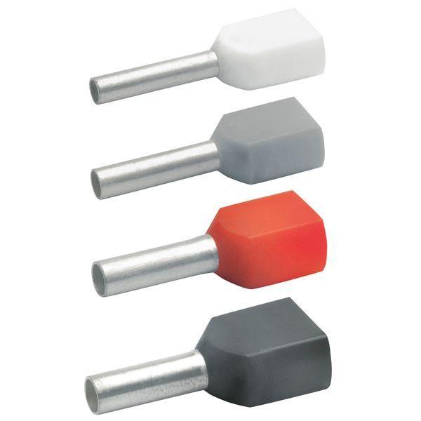 870/8 ZWILLINGSADERENDH 2x0,75² grau KLAUKE ZWILLINGSADERENDHUELSEN 8708 (4012078023979)