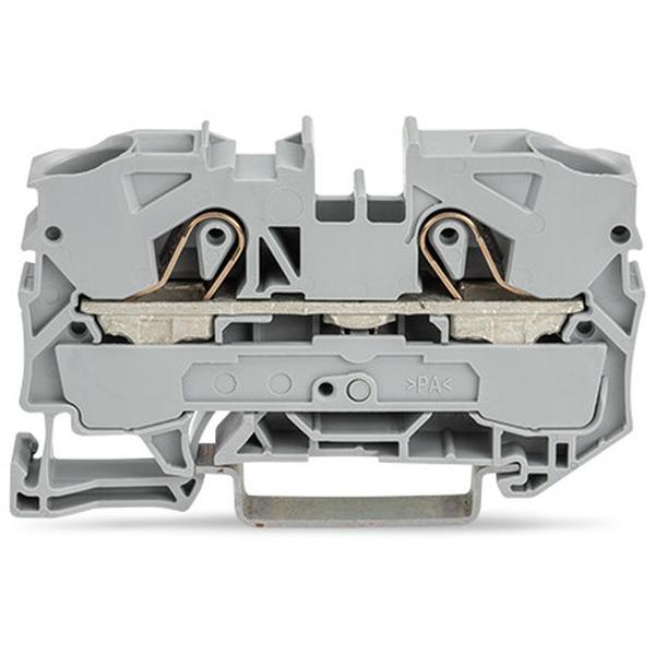 DURCHGANGSKLEMME WAGO 2-L-FV-DURCHGANGSKLEMME GRAU 2010-1201 (4017332076005)