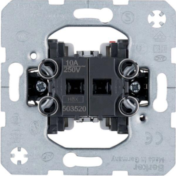 Jalousie-Wippentaster 1-polig BERKER JAL.-TASTER ELEKTR.VERR. 503520 (4011334030492)