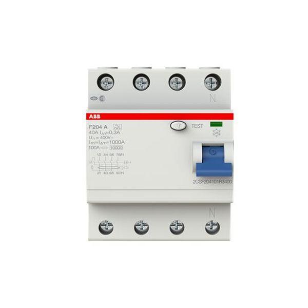 F204A-40/0,3 FI-Schalter 4pol. 40/0,3A ABB F204-40/0,3 COMPACT 4POL,40/0,3A 2CSF204101R3400 (8012542783800)