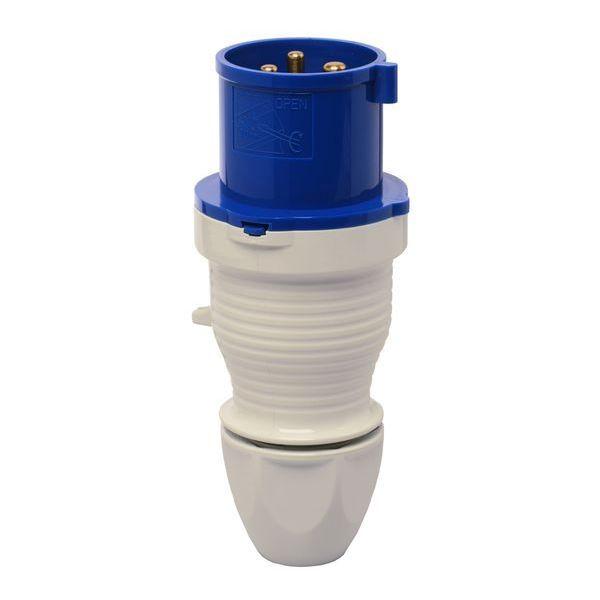 Stecker 32A3p 230V6h IP44 WALTHER 220-240V CEE-Stecker 230306 (4015609013364)