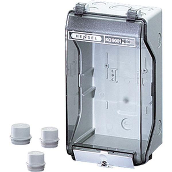 KG 9001 KV-Leergehäuse ohne Montagepl. HENSEL KG9001 KG-LEERGEHAEUSE O.MONTAGEPL 3300139 (4012591611615)