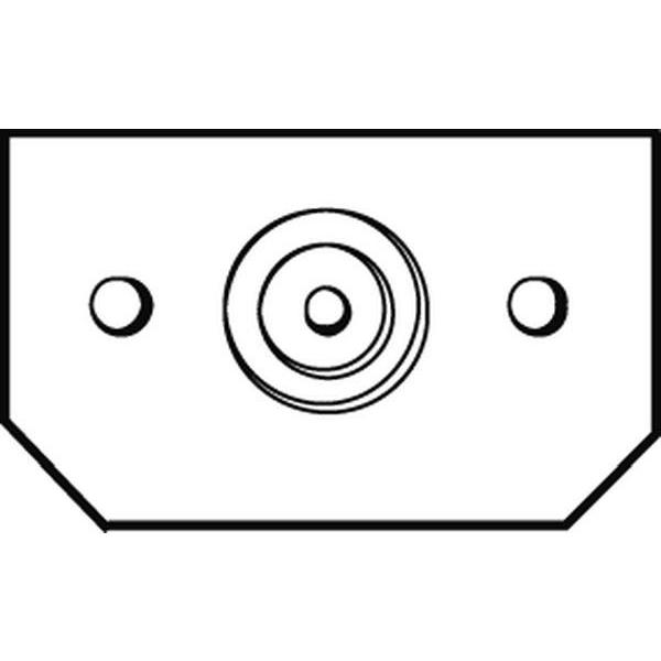 Anschlußflansch ABN GAF4 (4015153028241)