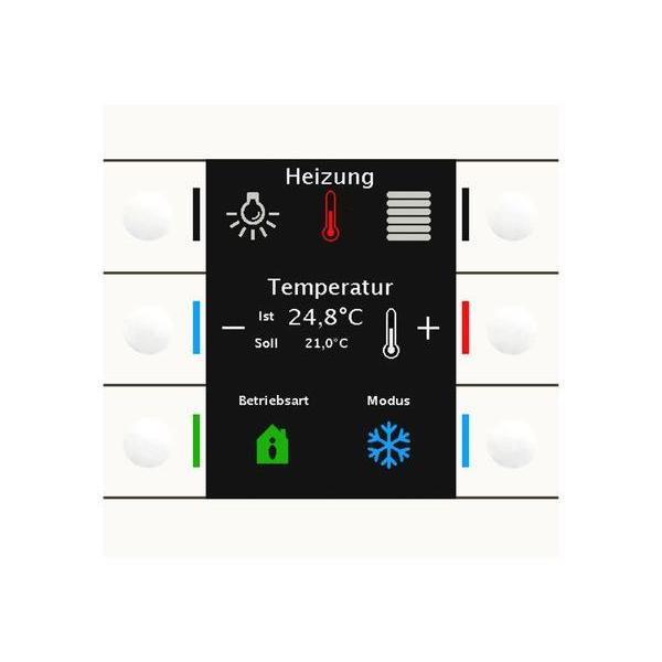Taster Smart86 Farbdisplay MDT Temperaturse BE-TAS86T.02 (4251916112295)