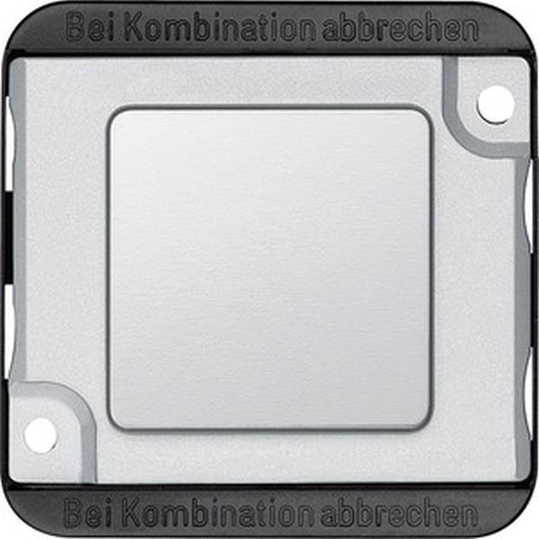 Blindabdeckung mattsilber MERTEN 392360 (4042811067526)
