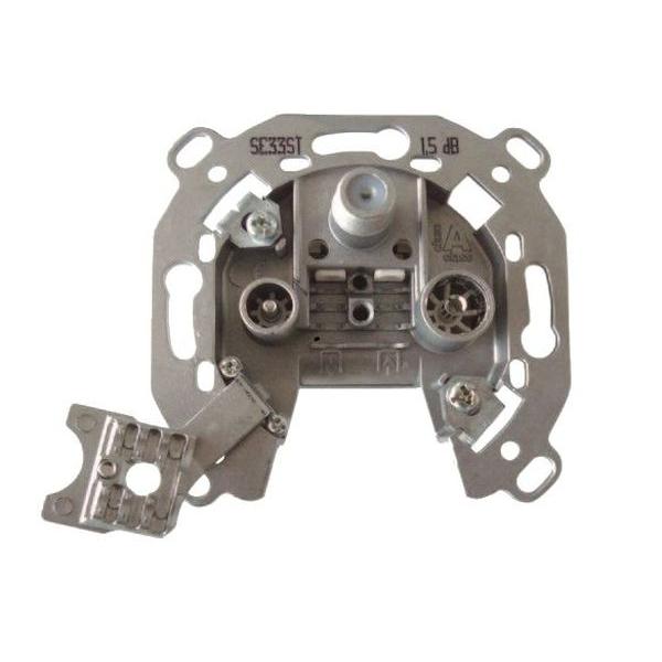 SE 33ST Stichd.- 3Loch DC Steckanschl.- TELEVES 3-fach Stichleitungsdose Sat/terr. SE33ST (4031136068660)