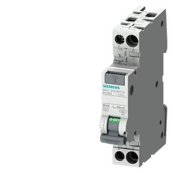 5SV1316-6KK16 FI/LS 6kA Typ A 30mA B16 SIEMENS kompakt 5SV13166KK16 (4001869557779)