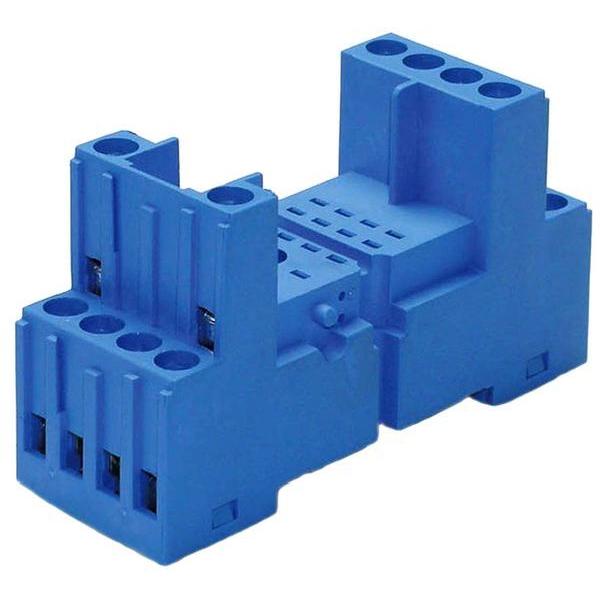 94.84.2 Relaisfassung blau FINDER 94842 (8012823310749)