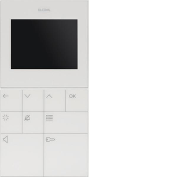 BVF-510 Video-Freisprech-Hausstation ws ELCOM BVF-510, Video-Freisprech-HausstationWS 1835103 (4250111814089)