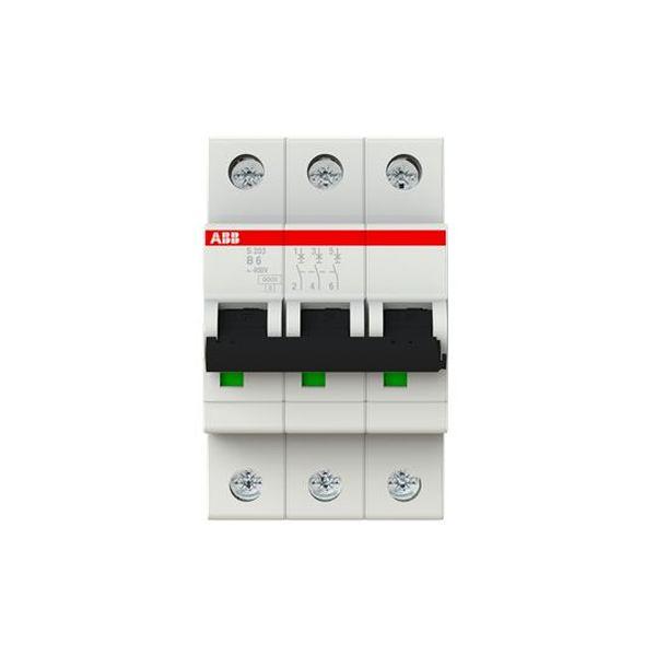 S203-B6 Sicherungsautomat 6kA,6A,3P ABB COMPACT Sicher.Automat 3P.B6A Sys. pro 2CDS253001R0065 (4016779468602)