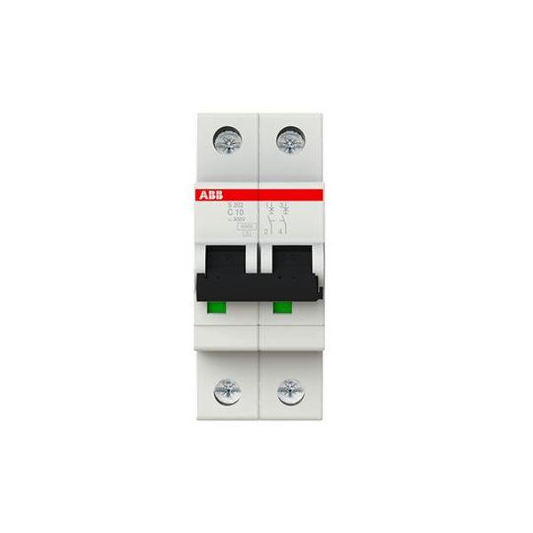 S202-C10 Sicherungsautomat 6kA,10A,2P ABB COMPACT 2P,C10A 2CDS252001R0104 (4016779465700)