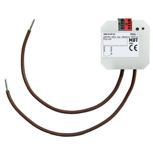 Schaltaktor 1-fach, UP, 16A, MDT 70Á, 10EVG AKK-01UP.03 (4251916130190)