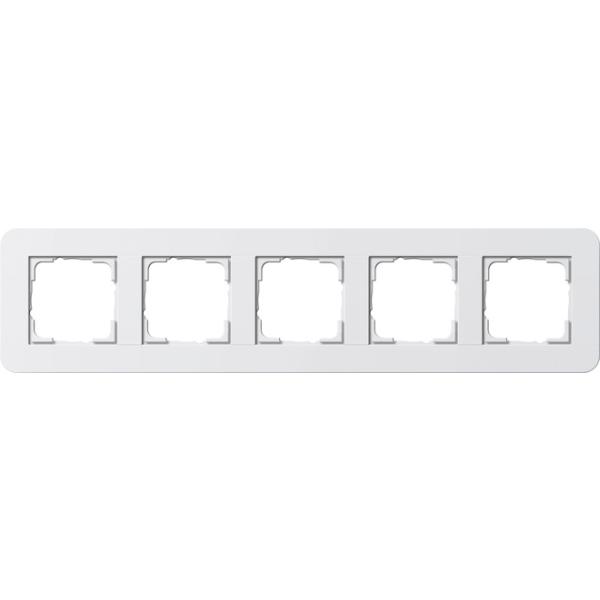 Abdeckr. 5f Gira E3 RW/RW Reinweiß/Reinweiß 0215410 (4010337023753)