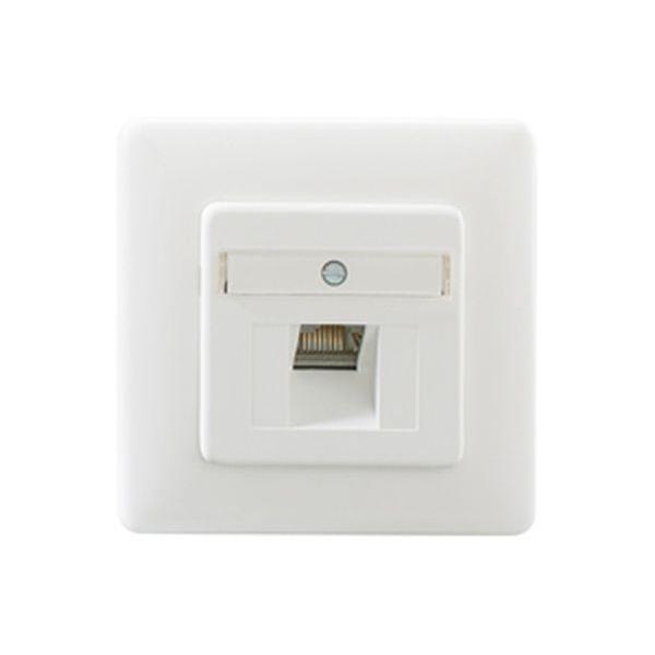 Datendose UAE-ClassEA ISO-8Up rw RUTENBECK 138 112 030 Unterputzdose 1-f.Cat.6/ClassE reinweiss 138112030 (4043921660201