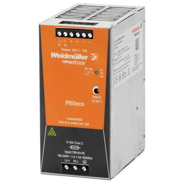 PRO ECO 240W 24V 10A Stromver WEIDMÜLLER Stromvers. Schaltnetzger.24V 1469490000 (4050118275599)