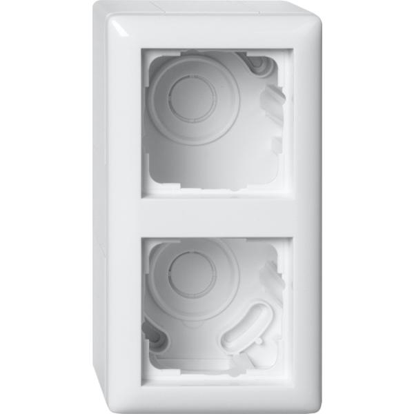 AP-Gehäuse 2f + Rahmen Standard 5 GIRA 55 Reinw 106203 (4010337076773)