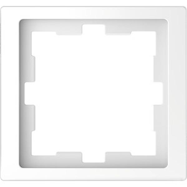D-Life Rahmen, 1fach MERTEN 1fach, Lotosweiß MEG4010-6535 (4042811197735)