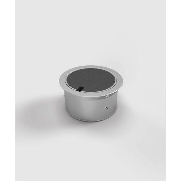 BS BODENSTECKDOSEN 9901A Bodensteckdose, 1-fach, rund, aufl BS aufliegend 9901A-1-3 (4058796001271)