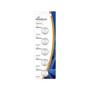 MRBAT130 MEDIARANGE Knopfzelle 5er Pack CR1620 Lithium 3,0 V