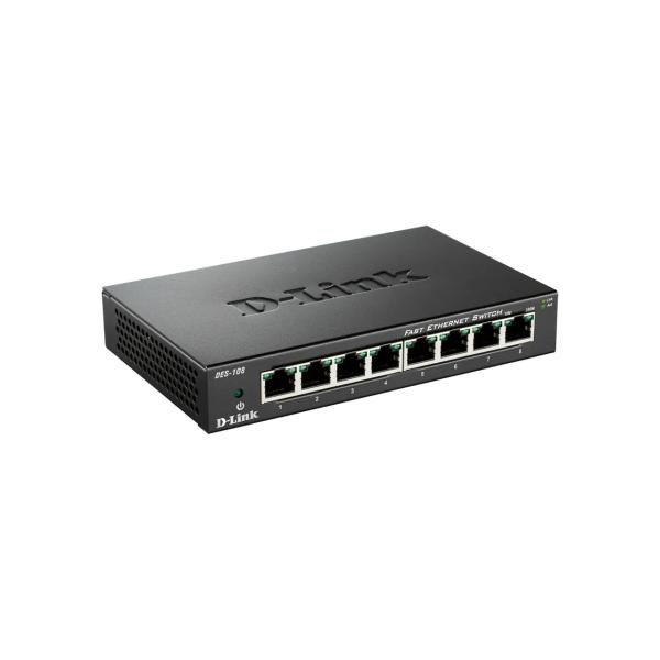 D-link Des-108/e Switch 8-fach (0790069368202)