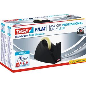 57422-00001-02 TESA Easy Cut Tischabroller schwarz 25mm 66Meter