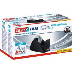 57421-00001-03 TESA Easy Cut Tischabroller schwarz 19mm 33Meter